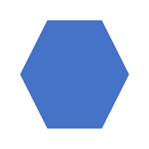 Hexagon shape