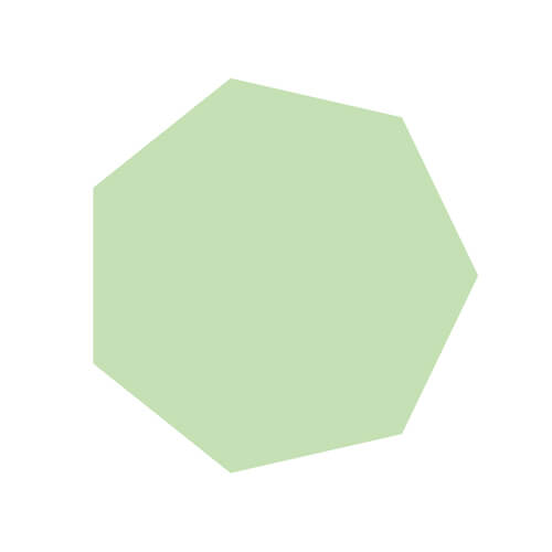 Heptagon shape