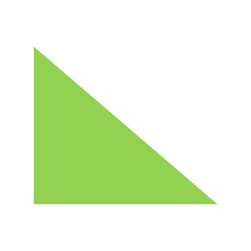 Right Triangle shape