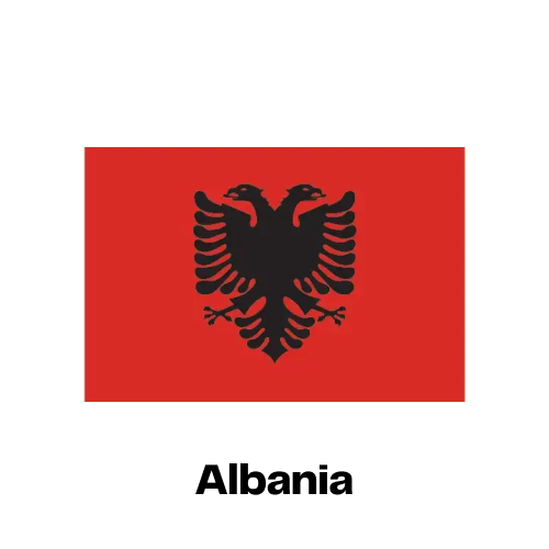 Albania National Flag