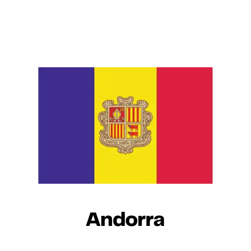 Andorra National Flag