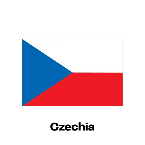 Czech Republic National Flag