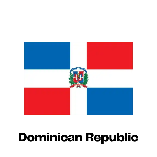 Dominican Republic National Flag