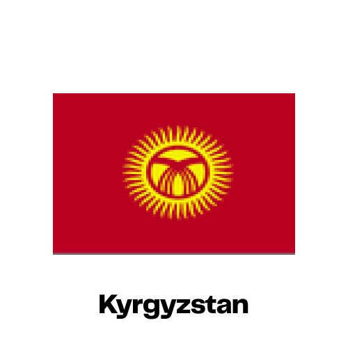 Kyrgyzstan National Flag