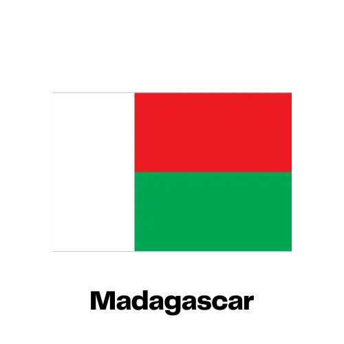 Madagascar National Flag