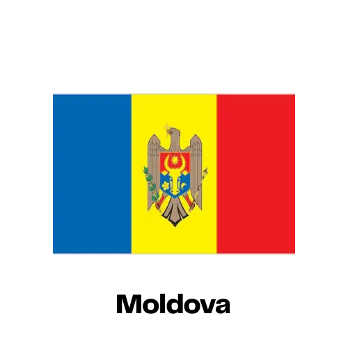 Moldova National Flag