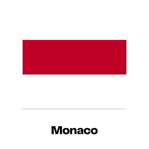 Monaco National Flag