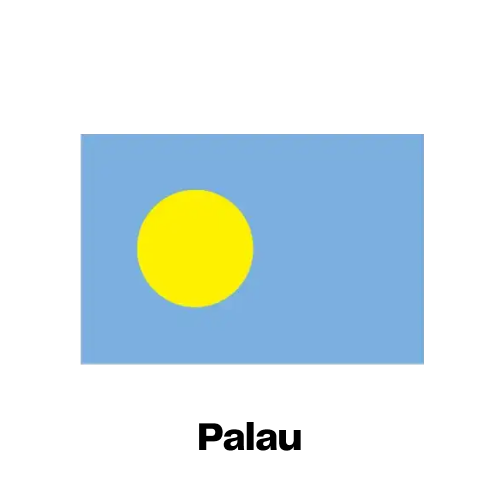 Palau National Flag