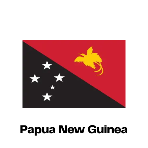 Papua New Guinea National Flag