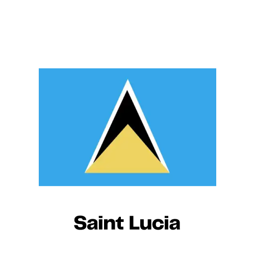 Saint Lucia National Flag