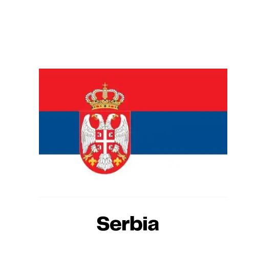 Serbia National Flag