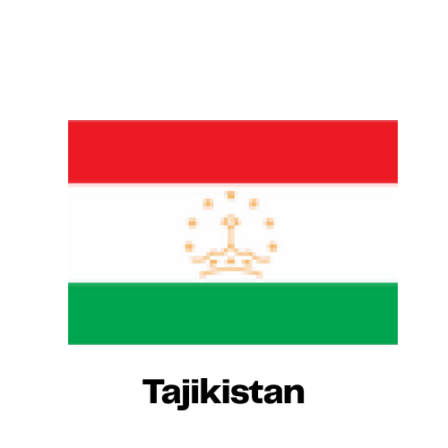 Tajikistan National Flag