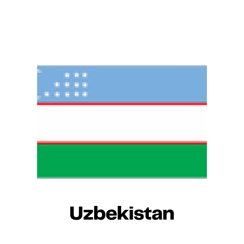 Uzbekistan National Flag