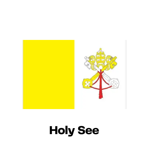 Vatican City National Flag