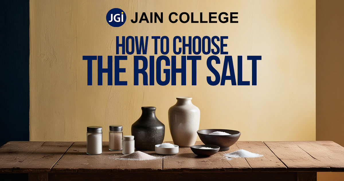 Right Salt for Cooking